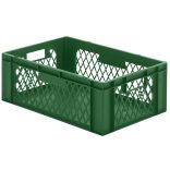 Euro-szabvány méretű egymásra rakható tároló, 600 x 400 x 210 mm ( 5 db/cs)