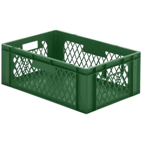 Euro-szabvány méretű egymásra rakható tároló, 600 x 400 x 210 mm ( 5 db/cs)