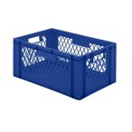   Euro-szabvány méretű egymásra rakható tároló, 600 x 400 x 270 mm ( 5 db/cs)