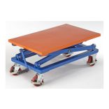 Orsós emelőasztal 950x600 mm t.b. 350 kg