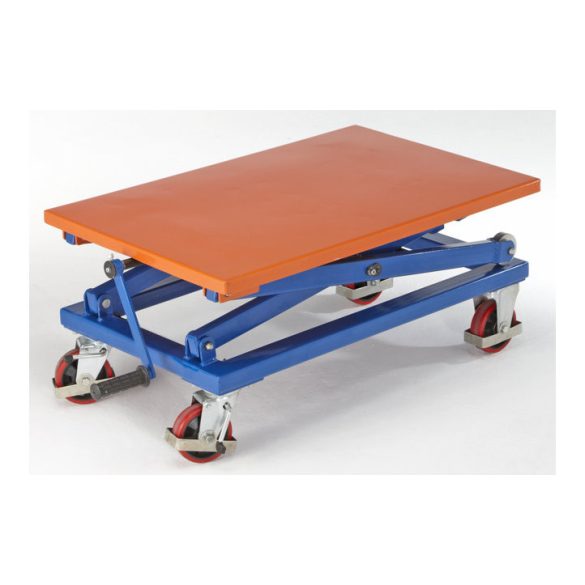 Orsós emelőasztal 950x600 mm t.b. 350 kg