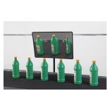 Akrilüveg felügyeleti és ellenőrző tükör, nagyító hatással, 600x400 mm