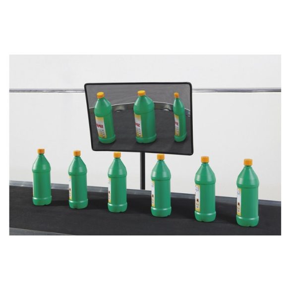 Akrilüveg felügyeleti és ellenőrző tükör, nagyító hatással, 600x400 mm