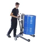 Hordóemelő, raklapokról leemeléshez t.b.250 kg