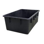 Polietilén tartály láda, felfelé szélesedő típus, 160 liter