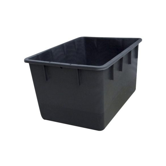 Polietilén tartály láda, felfelé szélesedő típus, 220 liter