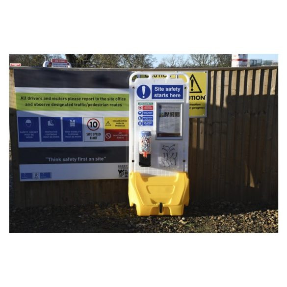 Mobil univerzális állítható fal, fedéllel, tömítéssel, retesszel