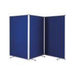   Prezentációs fal, összehajtható és mobil, 1800 x 3610 x 370 mm 