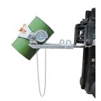   Horganyzott hordóforgató, targonca adapter és daruval is működtethető, végtelenített lánccal t.b. 300 kg (horganyzott)