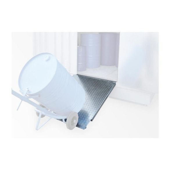 Felhajtó rámpa, horganyzott, h x szé 1200 x 1000 mm