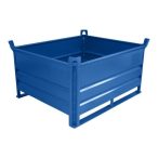   Egymásra rakható tároló talpakkal, 1000x1200x500 mm, teherbírás 500 kg