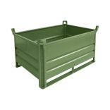 Daruzható fém konténer 1200x800x608 mm  t.b. 2000 kg