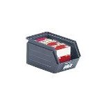   Nyitott tárolódoboz acéllemezből, térfogat 2,6 liter, 148x240x130 mm, festett