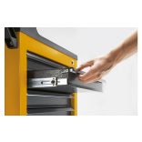 Szerszámkocsi, 6 külön reteszelhető fiók,  630x410x930 mm