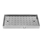   Perforált lemezes borítás felfogótálcához, szé x mé 950 x 500 mm mérethez