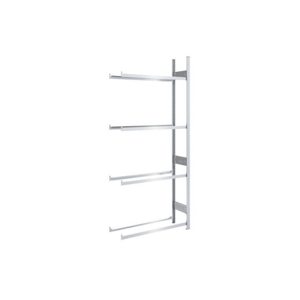 Gumiabroncstároló alapállvány 1060x435x2500 mm 4 szint