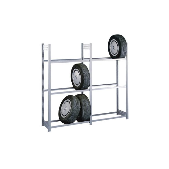 Gumiabroncstároló alapállvány 1060x435x2500 mm 4 szint