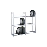 Gumiabroncstároló bővítő állvány 1010x435x2500 mm 4 szint