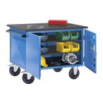   Prémium szerelőkocsi, 2 ajtós szekrény, teherbírás 500 kg