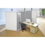 Válaszfal, akrilüveg, áttetsző, 650 x 1950 mm