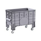 Merevítőbordás konténer, 640 x 1 040 x 780 mm 285 L-es