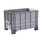   Merevítőbordás konténer  4 lábas 1200x800x800 mm 550 L-es