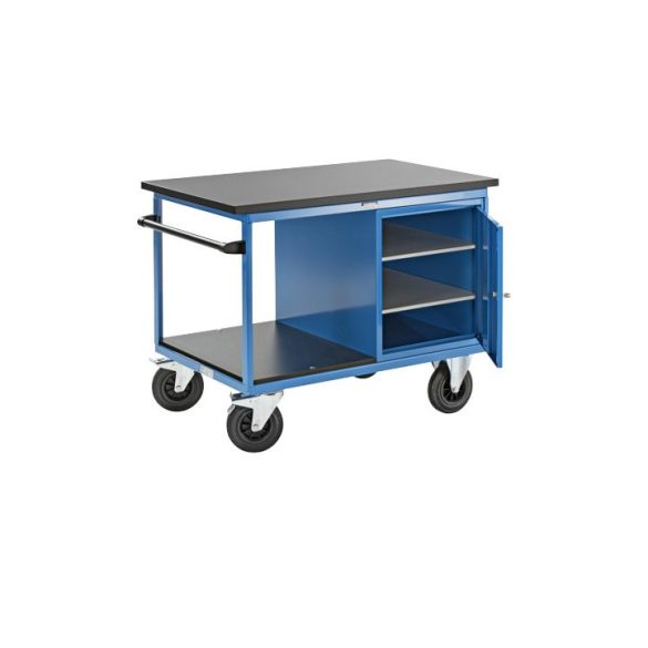  Prémium szerelőkocsi, 1 szekrény jobbra, MDF-munkalap