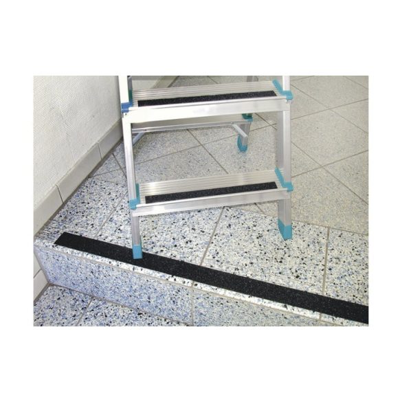 Öntapadó csúszásmentes szalag, fekete, 18,3 m szélesség: 102 mm ( 2 db )