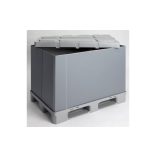 Összecsukható polipropilén konténer 1200x800x940 mm 675 L