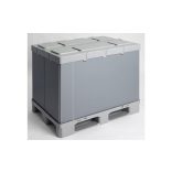 Összecsukható polipropilén konténer 1200x800x940 mm 675 L