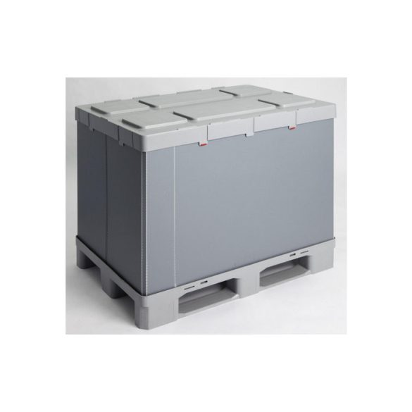 Összecsukható polipropilén konténer 1200x800x940 mm 675 L