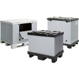 Összecsukható polipropilén konténer 1200x800x940 mm 675 L