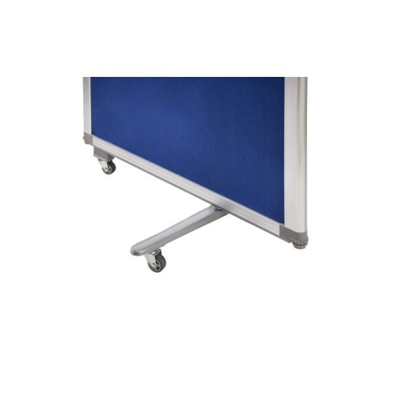 Prezentációs fal, összehajtható és mobil, 1800 x 1810 x 370 mm