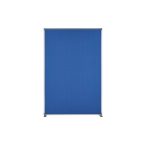 Térelválasztó, textil felülettel, 1800 x 1250 x 350 mm 