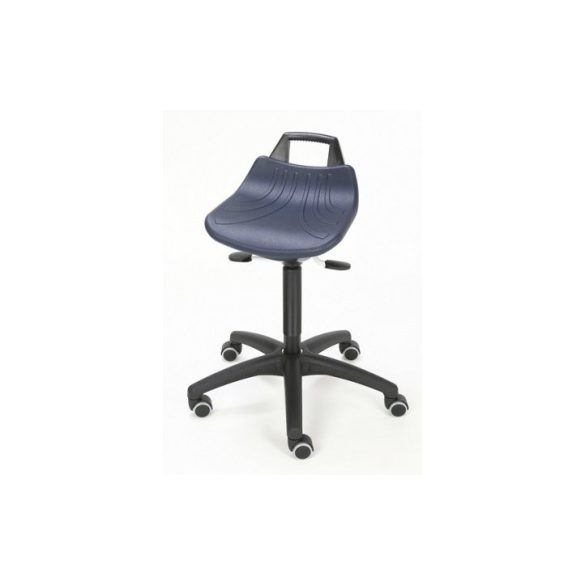 Munkahelyi zsámoly gázrugós, görgőkkel