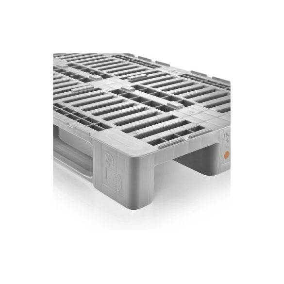 H1 élelmiszeripari raklap, 1200 x 800 x 160 mm, 1 darabtól 