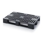   MPHD 1208 OS Közepes műanyag raklap perem nélkül 1200x800 mm