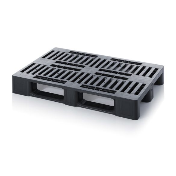 MPHD 1208 OS Közepes műanyag raklap perem nélkül 1200x800 mm