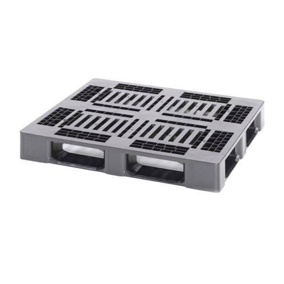 MP 12105 OS Közepes műanyag raklap perem nélkül 1200x1000 mm