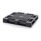 MP 12105 Közepes műanyag raklap peremmel  1200x1000 mm