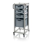   SE 134 6432 rendszer kocsi 3 db EG 64/12 1 db 64/32  ládával