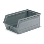 Elöl nyitott fém láda 9,4 L-es 350x200x145 mm