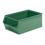 Elöl nyitott fém láda 28 L-es 500x300x200 mm