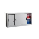 Tolóajtós szekrény 2x1 polccal 1800x450x900 mm 