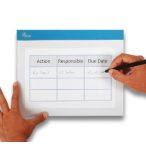 GEToolbox öntapadó kivágott dokumentumtartó fekvő A3 