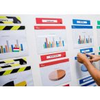   GEToolbox mágneses Quick change design dokumentumtartó fekvő A3 