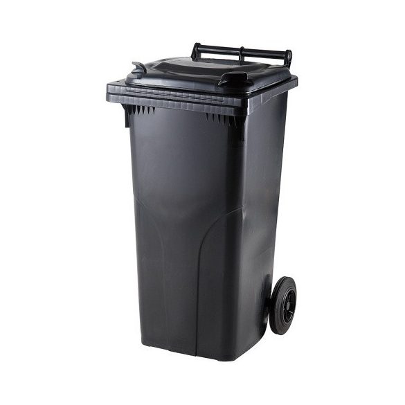 120 literes kerekes szemetes kuka (fekete)