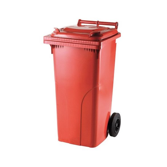 120 literes kerekes szemetes kuka (piros)
