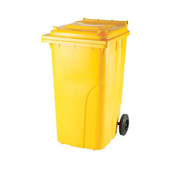 240 literes kerekes szemetes kuka (sárga)