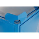 640 literes festett fénycsőtároló, kombinált nyitású, 1600x500x800 mm